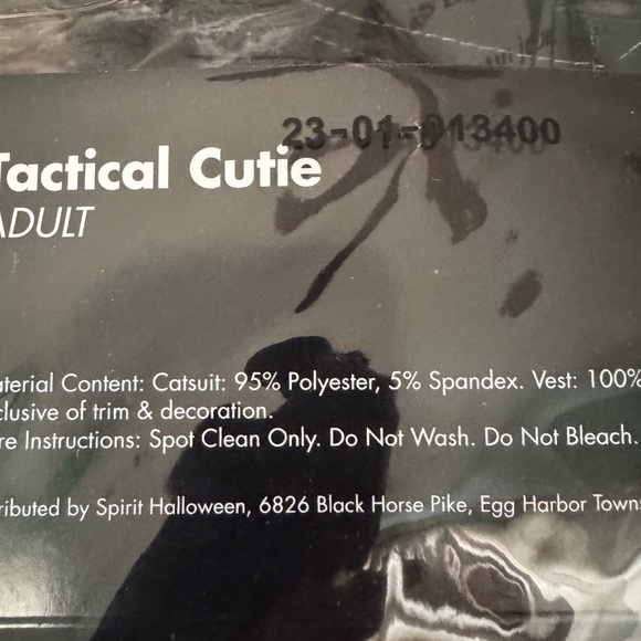 NWT Spirit Halloween “Tactical Cutie” Size X-Small (0-2)  Cosplay Theater Dress - Picture 4 of 10